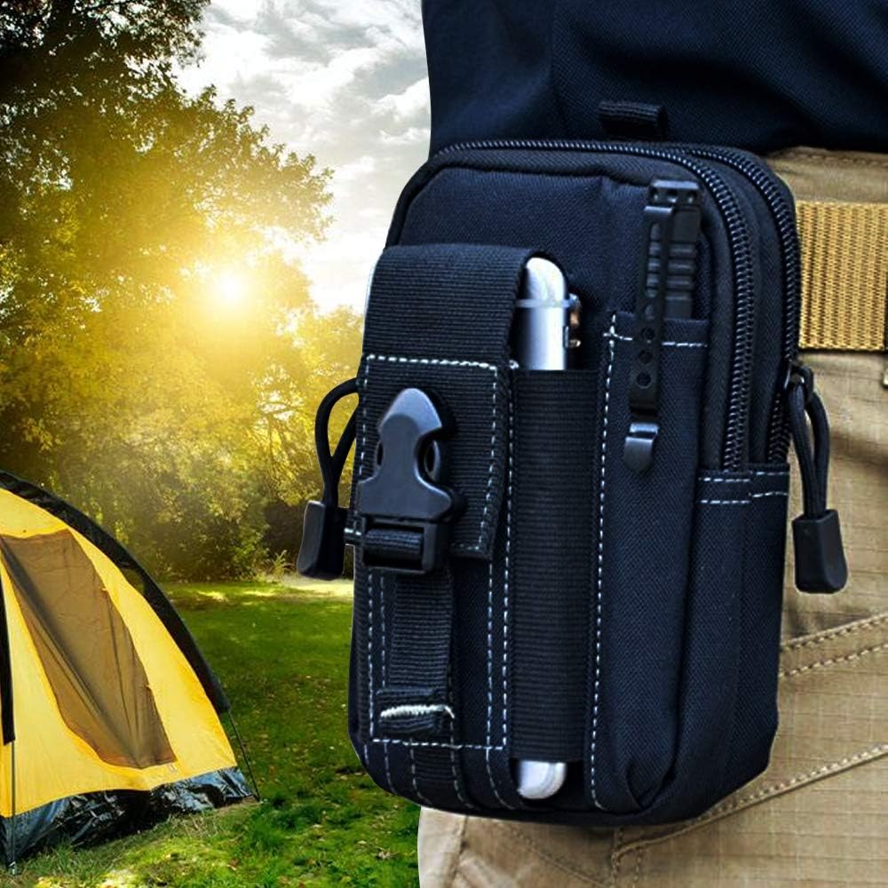 Edc Deep Carry - 戦術的なモールベルトポーチ軍事ウエストバッグ EDC ツールオーガナイザー電話ホルスターホルダー男性用屋外ハイキングキャンプ狩猟ギア
