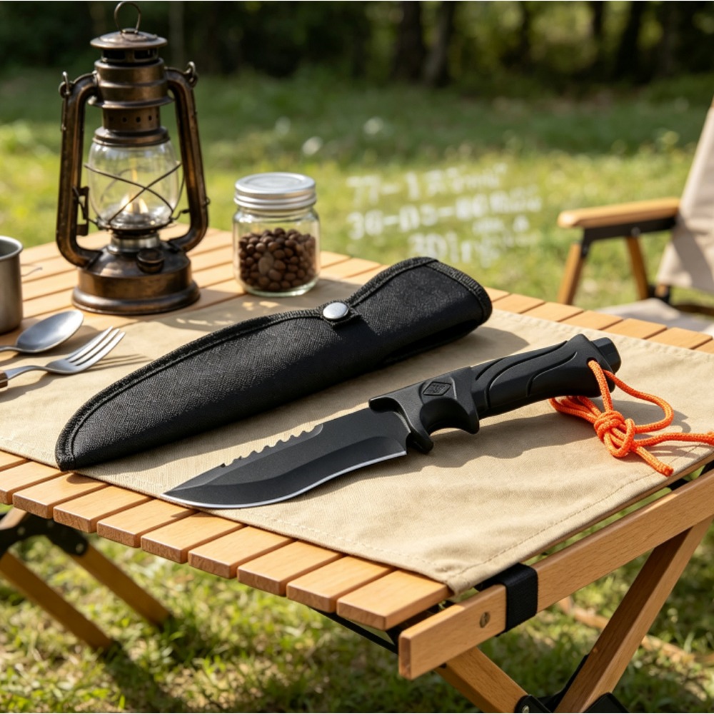 Edc Carry Fixed Blade - 多目的キャンプサバイバルEDCナイフ、固定刃ストレート、高硬度、ジャケットに装着可能