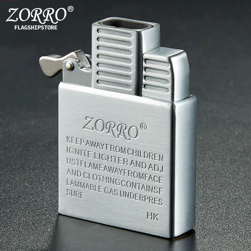 Lighter Insert Zippo - ZORRO オリジナル ダブルファイア 防風ライター ムーブメント ガス・灯油