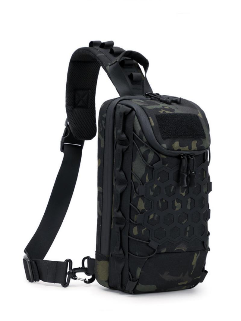 Edc Carry Bag - ホームフィッシュ 新型 アウトドア タクティカル チェストバッグ スリング