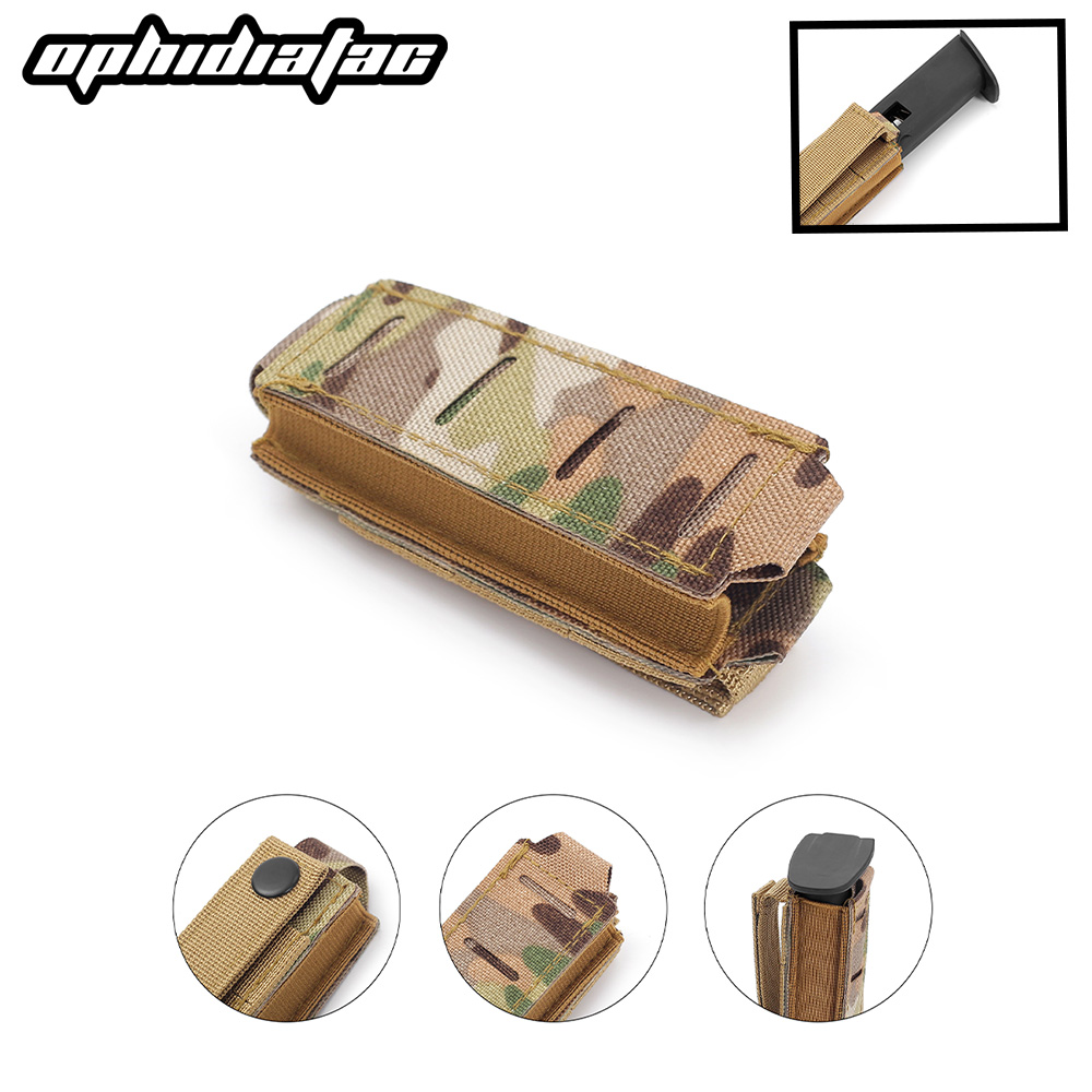 Edc Carry Kit - アジア-屋外モールマグポーチ、シングルキャリア、懐中電灯ポーチ、ナイフポケット、ハンティングギア、9mm