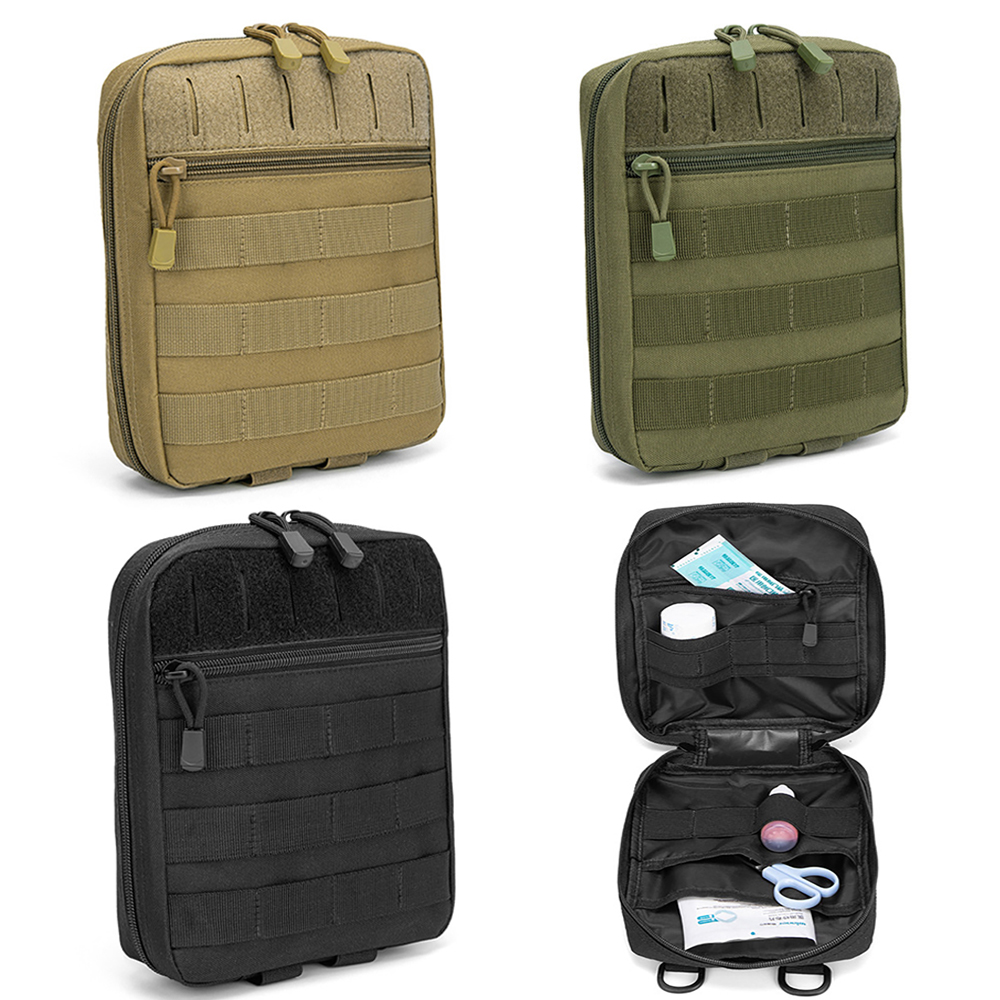 Edc Carry Box - 戦術的なモール EDC ポーチ屋外応急処置キットポーチウエストパック緊急ユーティリティツールポーチ狩猟バッグキャンプハイキング用