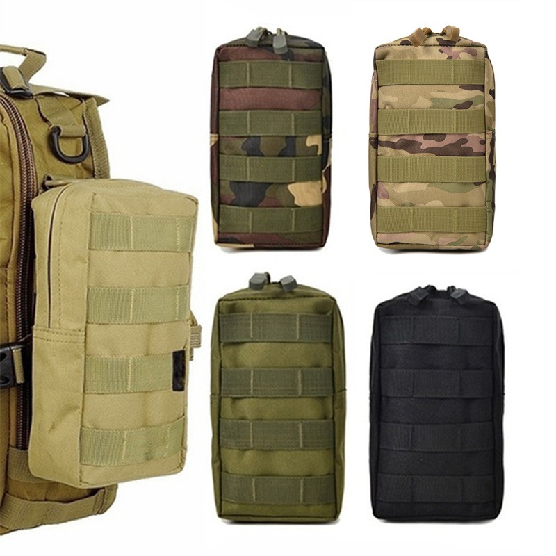 Edc Carry Kit - Oxfordアウトドアミリタリータクティカルバッグ、ed_molleツール、ジッパー、ウエストアクセサリー、耐久性のあるベルト、カモフラージュポーチ、ハンティング、airsoft、600d