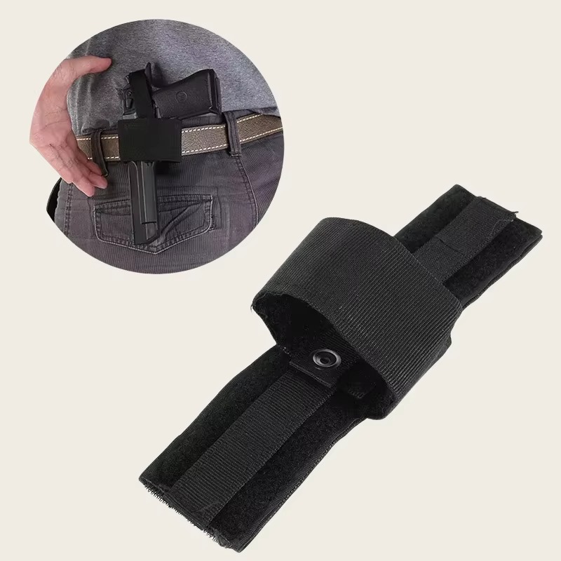 Edc Carry Holster - 屋外用隠蔽携帯ウエストガンホルダー 軽量コンパクト両端EDCポーチ モジュール式ユニバーサルハンドガンホルスター