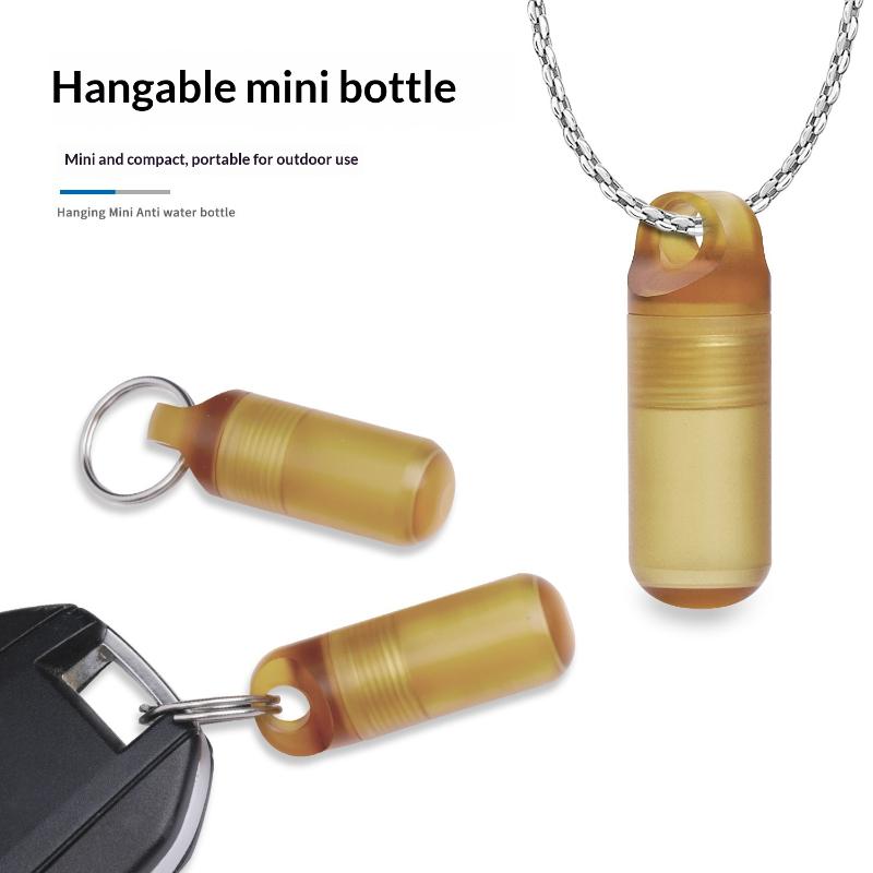 Edc Pill Carry - 小さなピルボトル多機能収納ボックスポータブルアウトドアツールEDC毎日の持ち運びやアウトドア活動に最適
