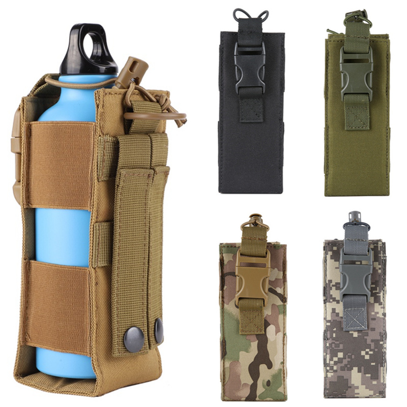 Edc Deep Carry - モール式ウォーターボトルホルスターポーチ アウトドアスポーツ ライディング キャンプ ハイキング ハンティング