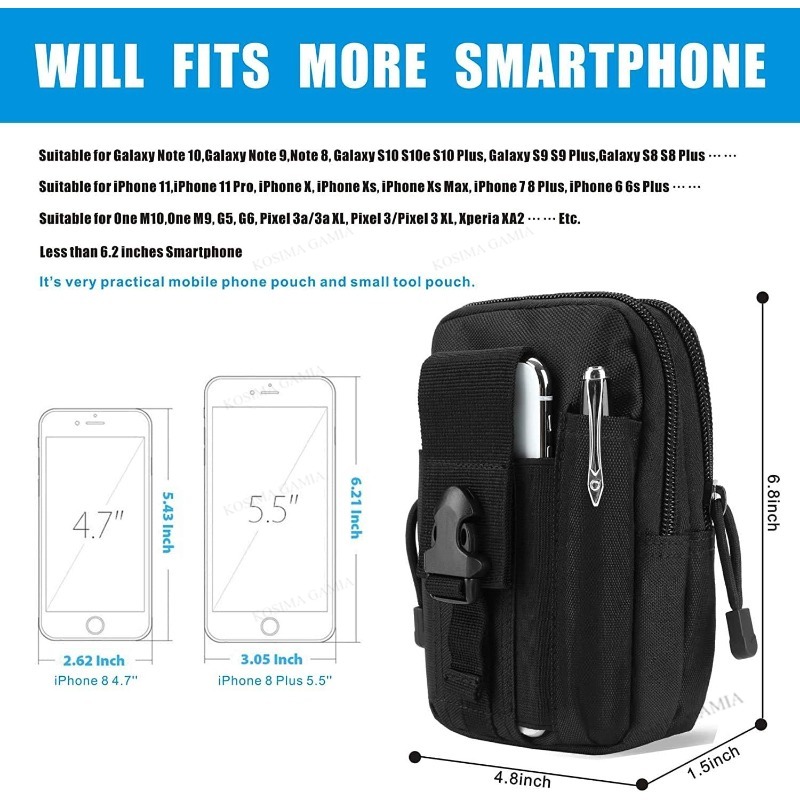 タクティカルMOLLEアドミンポーチユーティリティEDCツー - Edc Carry Box のレビューと価格
