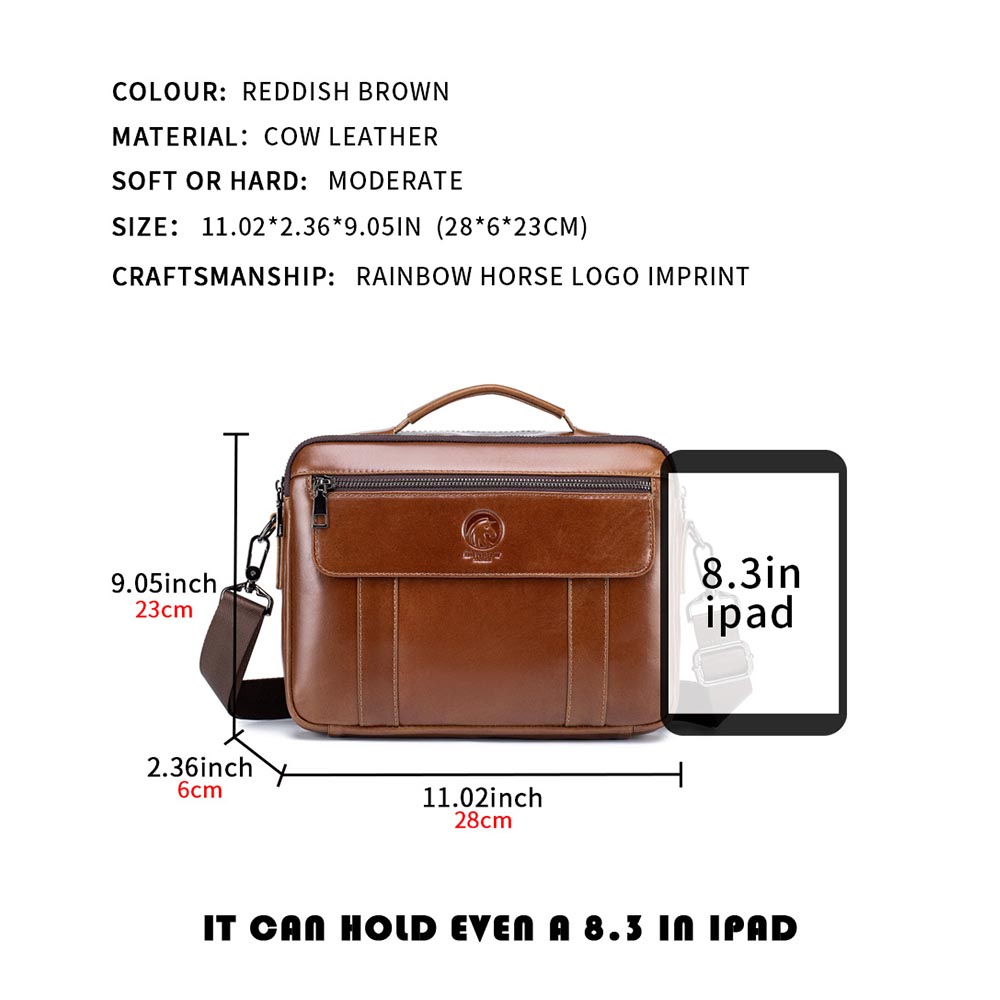 新しいメンズミニクロスボディバッグ、レザーバッグ、メンズテク - Edc Carry Bag のレビューと価格