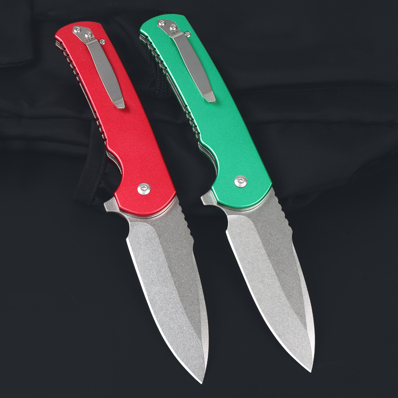 7CR13ステンレス鋼製折りたたみナイフ、アルミスチール製ハ - Everyday Carry (Edc) Knife のレビューと価格