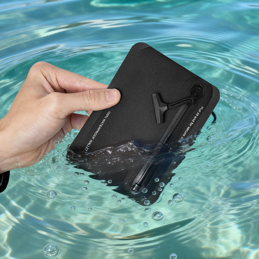 100% 防水ジッパー小銭入れ屋外軽量 EDC ポーチ男性女 - Leather Edc. Carry Pouch のレビューと価格