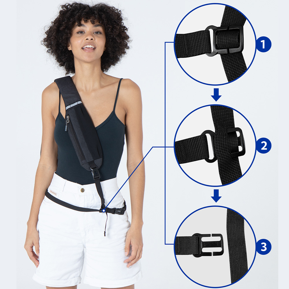 ウォーターフライ-男性と女性のためのクロスボディスリングバッ - Edc Carry Bag のレビューと価格