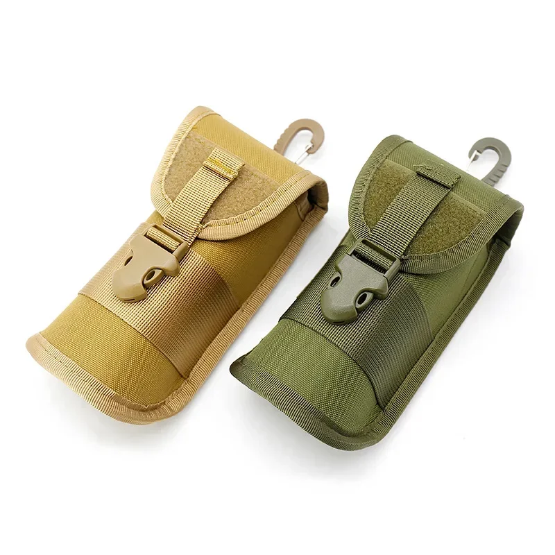 戦術的なモールメガネポーチサングラスホルダーオーガナイザー  - Edc Carry Box のレビューと価格