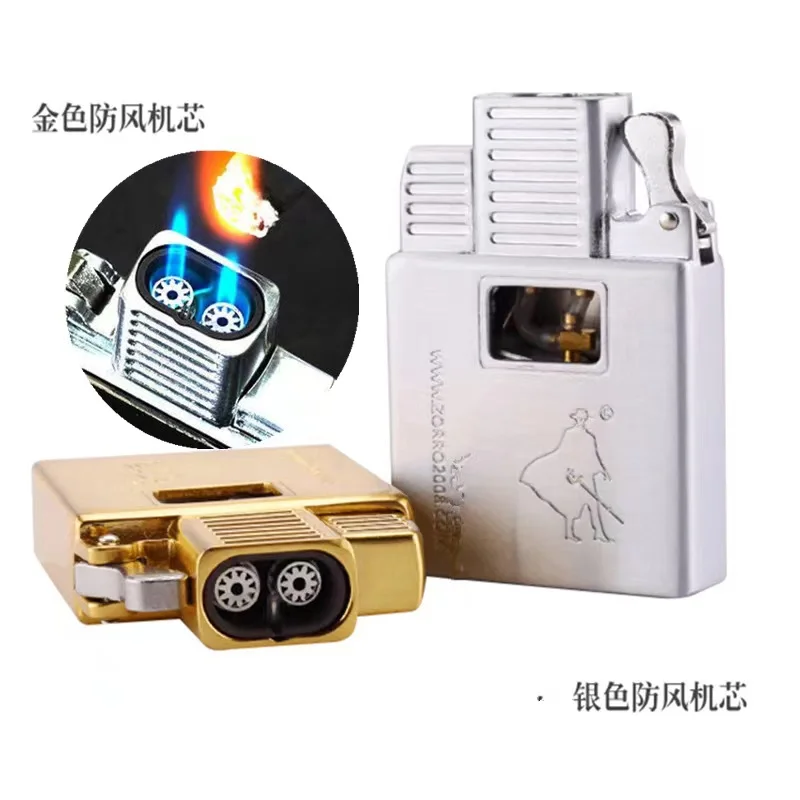 ZORRO オリジナル ダブルファイア 防風ライター ムーブ - Lighter Insert Zippo のレビューと価格