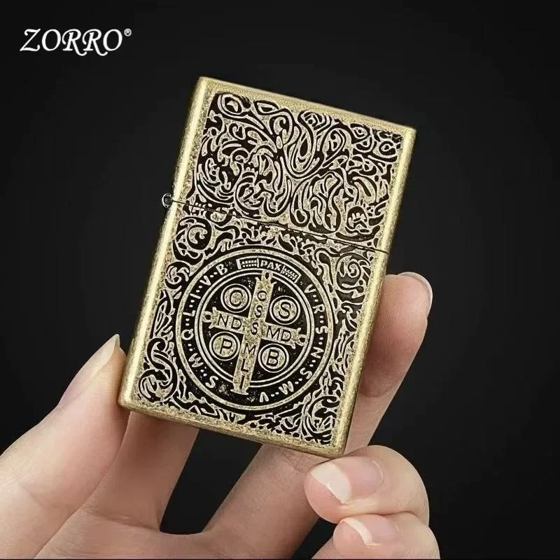 ZORRO 特大灯油ライター金属人格コンスタンティンクリエイ - Lighter Insert Zippo のレビューと価格