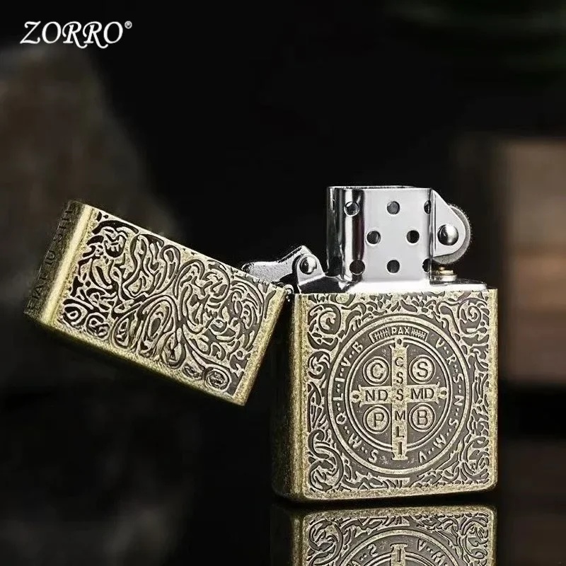 ZORRO 特大灯油ライター金属人格コンスタンティンクリエイ - Lighter Insert Zippo のレビューと価格