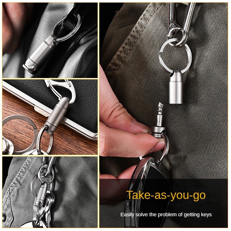 PioneerEDC チタンリリースキーホルダー クリエイテ - Edc Carry Bag のレビューと価格