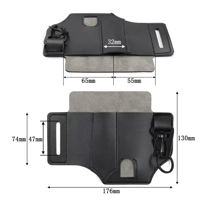 牛革ウエストハンガーポータブル戦術 EDC ツールホルダー屋 - Leather Edc. Carry Pouch のレビューと価格