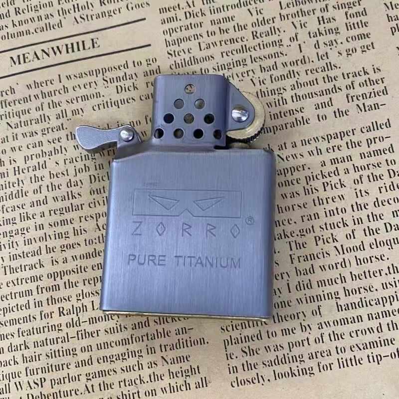 ZORRO 2026 新型純チタンライターインサート、チタン - Lighter Insert Zippo のレビューと価格