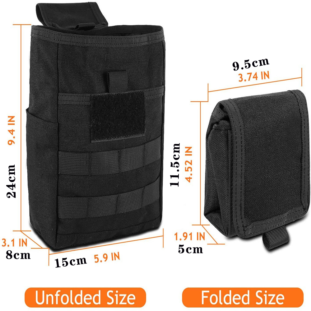 折りたたみモールダンプドロップポーチリサイクルウエストパック - Edc Carry Box のレビューと価格