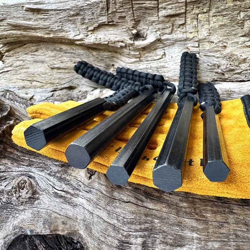手織りロープ六角形フリントマグネシウムスティックアウトドアサ - Ferro Rod Striker のレビューと価格