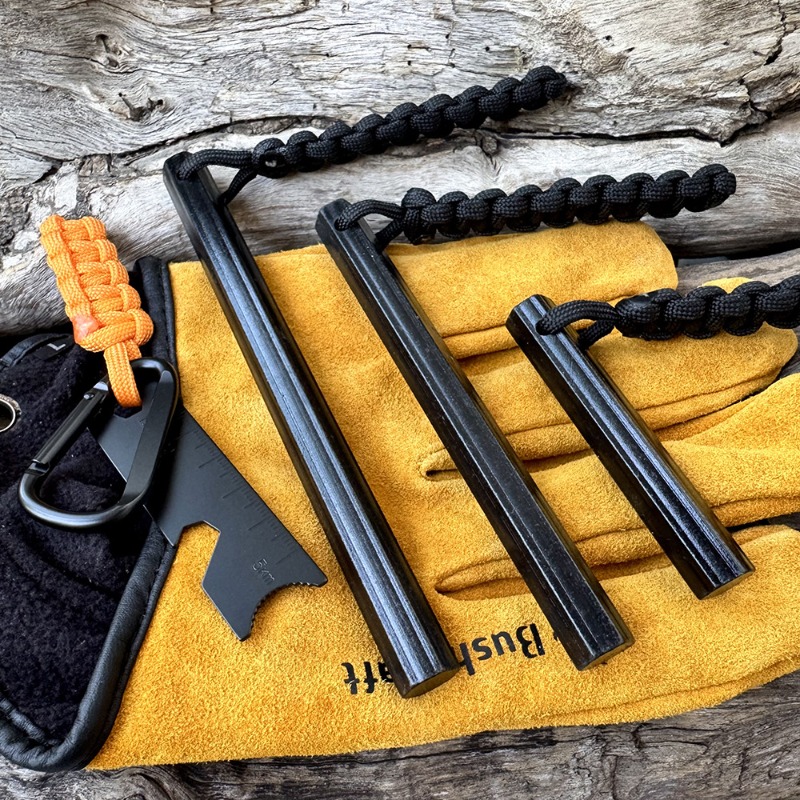 手織りロープ六角形フリントマグネシウムスティックアウトドアサ - Ferro Rod Striker のレビューと価格