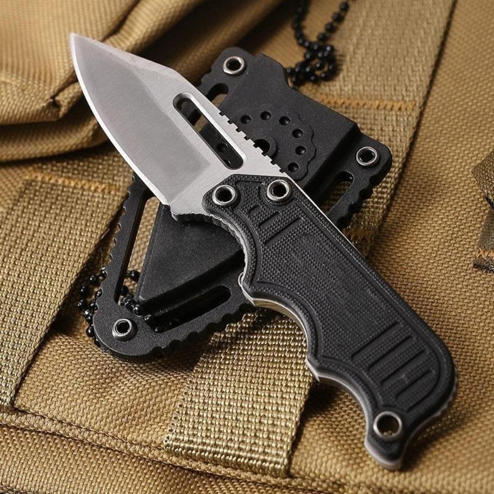 携帯用ネックナイフ、カイデックスシース付きEDC固定刃ナイフ - Edc Carry Fixed Blade のレビューと価格