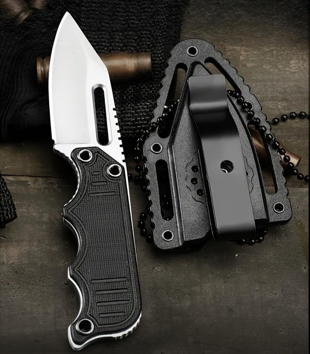 携帯用ネックナイフ、カイデックスシース付きEDC固定刃ナイフ - Edc Carry Fixed Blade のレビューと価格