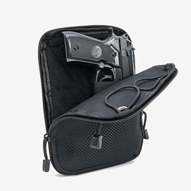 Molle 戦術隠し銃ホルスターポーチ EDC マガジンポー - Edc Carry Holster のレビューと価格