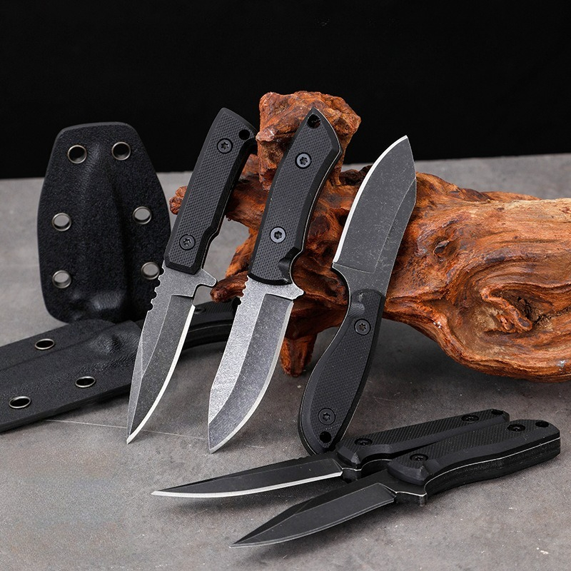 5CR15 ステンレス鋼小型固定刃ナイフ G10 ハンドル屋 - Edc Carry Fixed Blade のレビューと価格