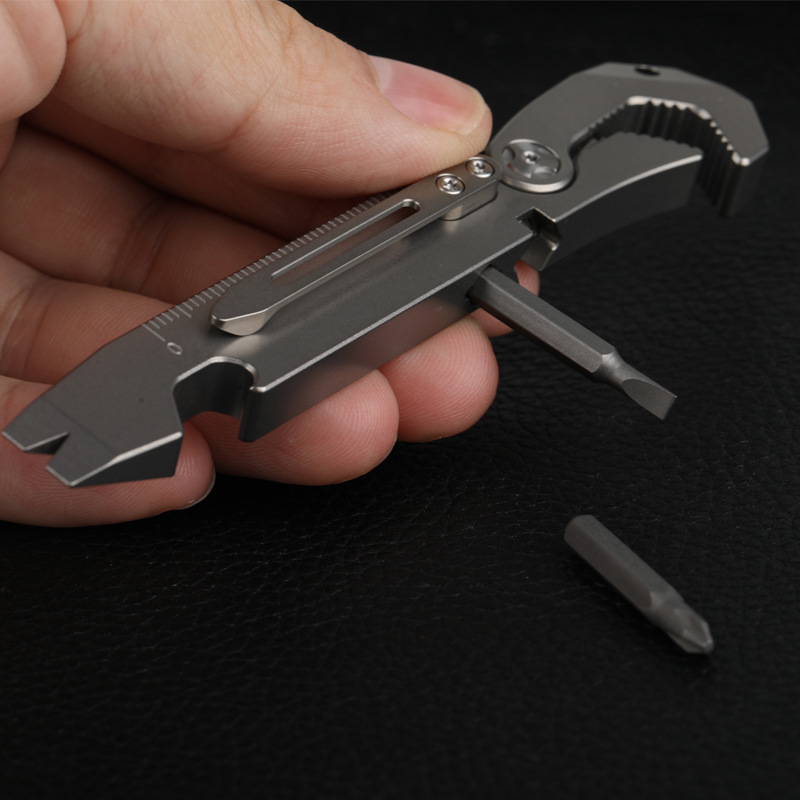 メカニック用のチタン合金キャリーツール,ドライバー,レンチ, - Edc Carry Pliers のレビューと価格