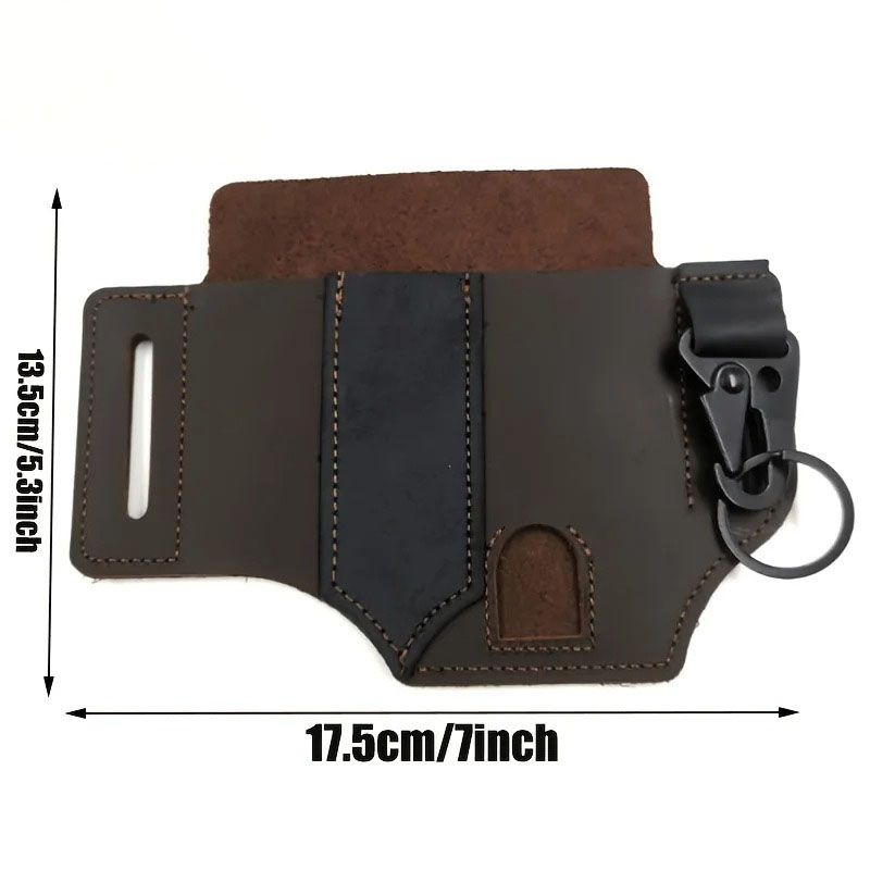 PUレザーEDCベルトマルチツールシース、ペンホルダー付きポ - Edc Carry Holster のレビューと価格