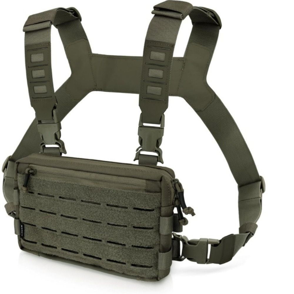 ファッション 1000D ナイロン男性チェストバッグ反射スト - Edc Carry Bag のレビューと価格