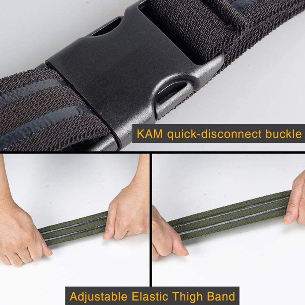戦術的なレッグストラップ太ももベルトホルスター太ももストラッ - Edc Carry Holster のレビューと価格