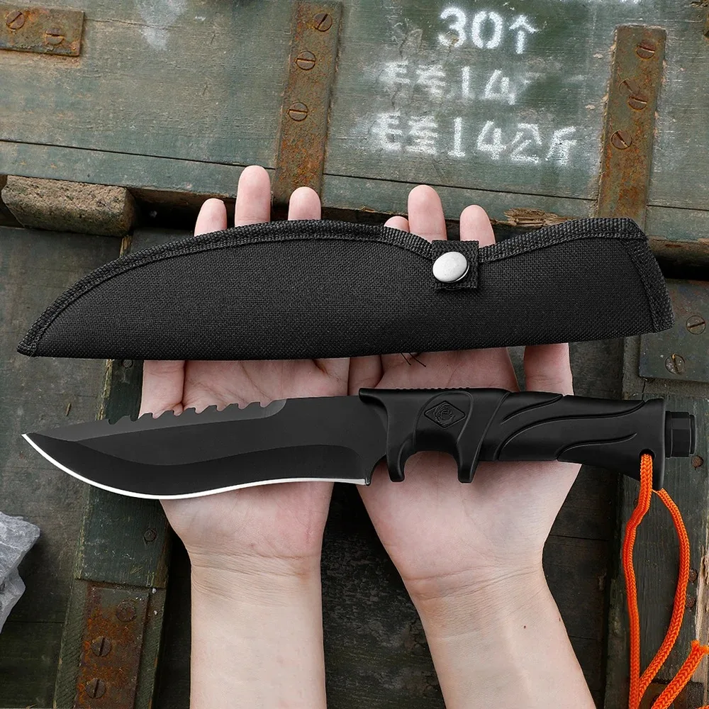 アウトドアEDC固定刃高硬度ストレートナイフ多目的キャンプ・ - Edc Carry Fixed Blade のレビューと価格