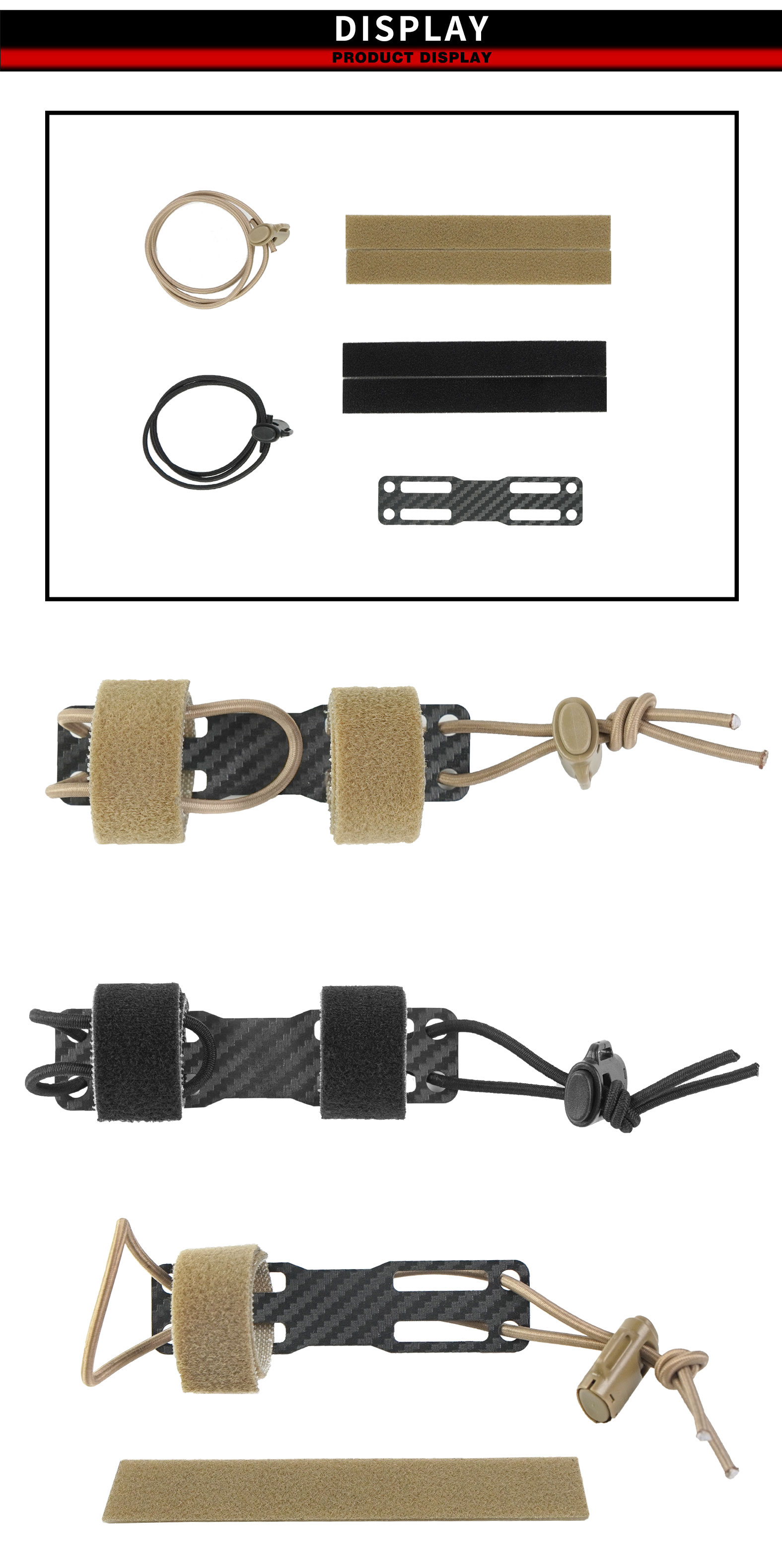 タクティカル止血帯ホルダー、フック＆ループ付きアウトドアED - Edc Flex Carry Belt のレビューと価格