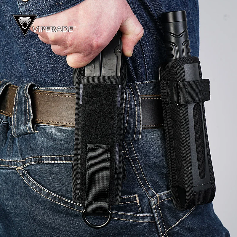 VIPERADE 懐中電灯ホルスター、500D ナイロン M - Edc Carry Holster のレビューと価格