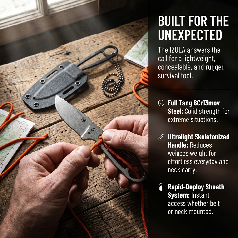デイリーキャリーフルタング固定刃サバイバルナイフ高硬度ブレー - Edc Carry Fixed Blade のレビューと価格