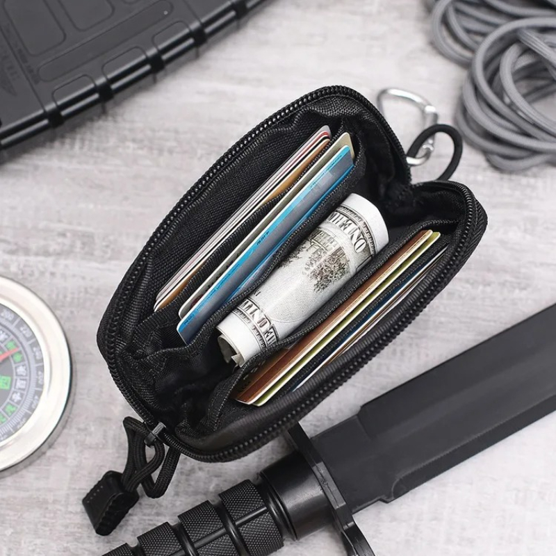 戦術的な EDC ポーチ屋外キー財布財布小銭入れカードスロッ - Edc Carry Box のレビューと価格