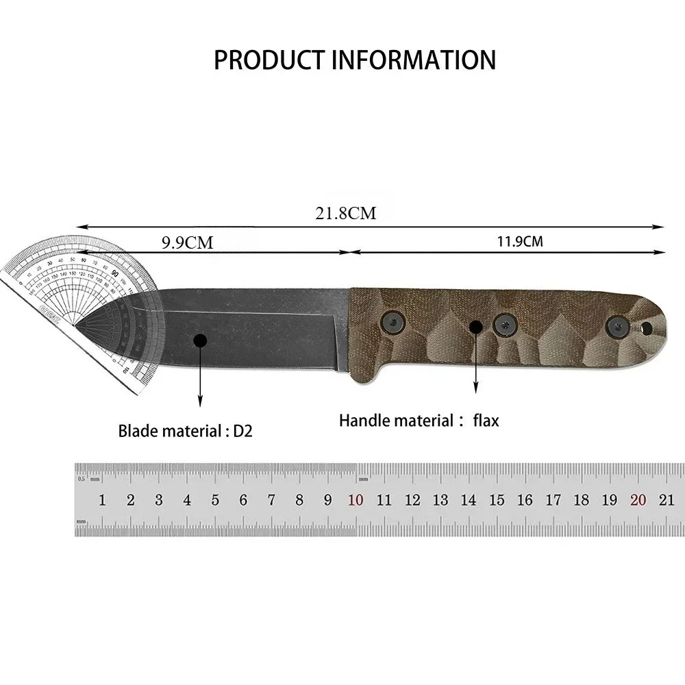 PR4 多目的アウトドア固定刃ナイフ ジャングルアドベンチャ - Edc Everyday Carry Knives のレビューと価格