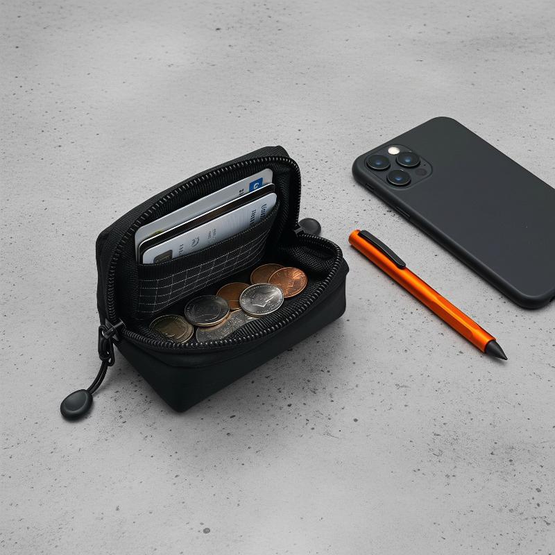 ミニ EDC ポリエステルポーチポータブル小銭入れポケットオ - Edc Carry Holster のレビューと価格