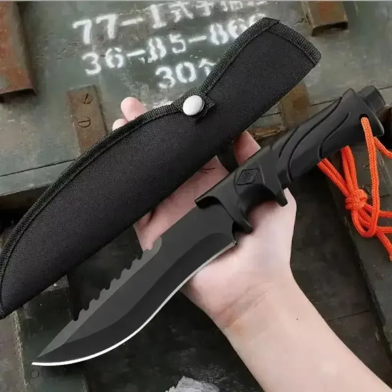 多目的キャンプ・サバイバルEDCツール固定刃ストレートナイフ - Edc Carry Fixed Blade のレビューと価格
