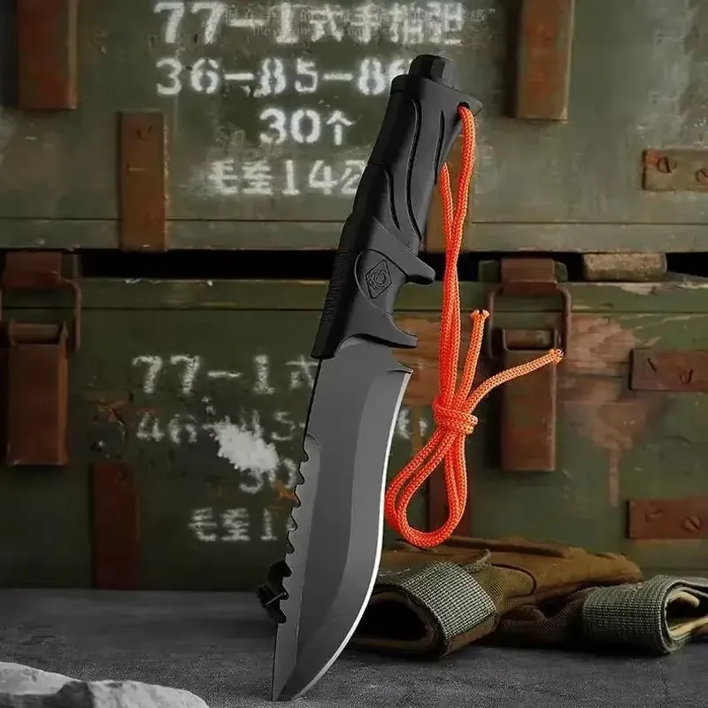 多目的キャンプ・サバイバルEDCツール固定刃ストレートナイフ - Edc Carry Fixed Blade のレビューと価格