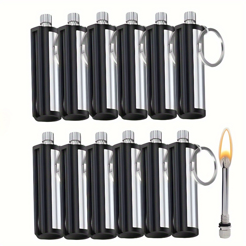 1-50パックマッチライター、フリントメタルマッチライター、 - Ferro Rod Striker のレビューと価格