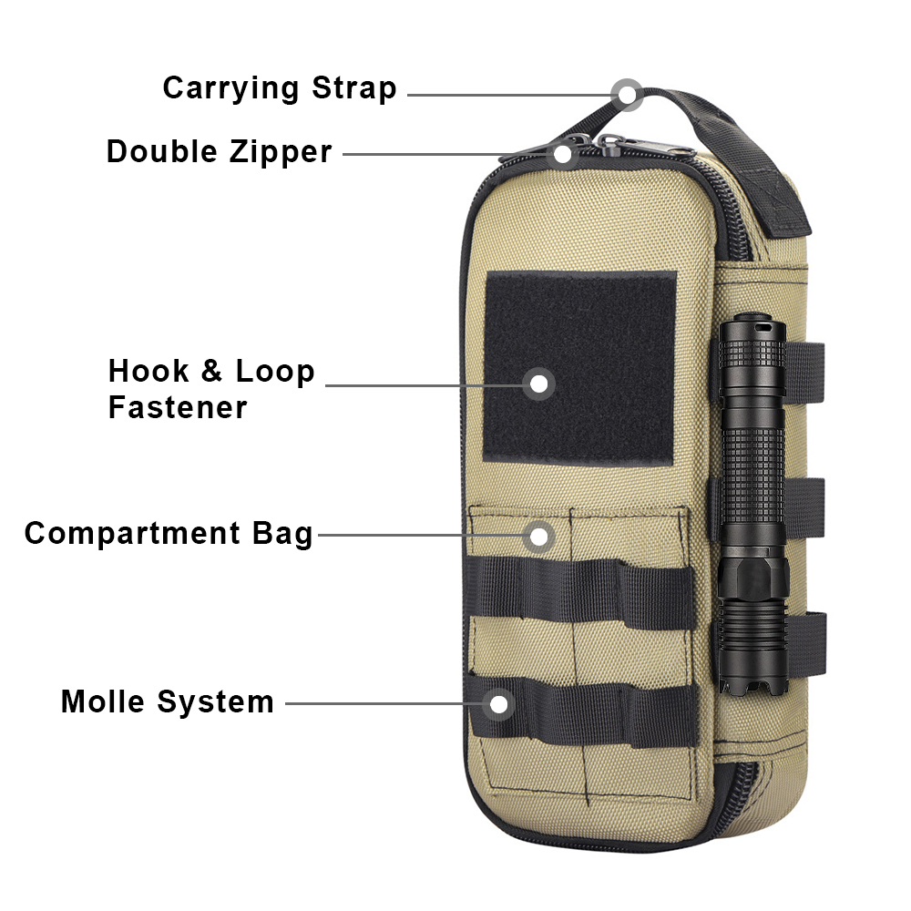 戦術ユーティリティ EDC ポーチ ヘビーデューティー小型ツ - Edc Deep Carry のレビューと価格