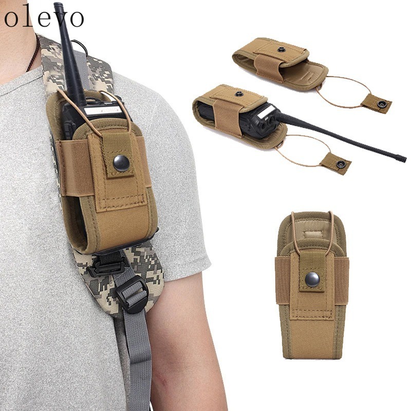 新しいラジオポーチホルダーポケットインターホンホルスター戦術 - Edc Carry Bag のレビューと価格