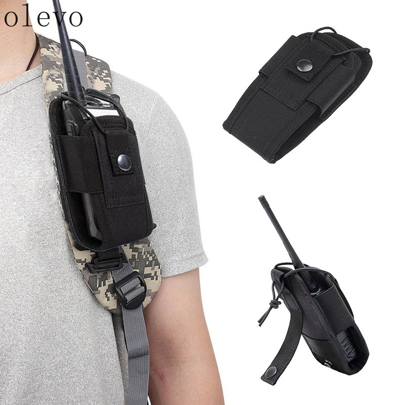 新しいラジオポーチホルダーポケットインターホンホルスター戦術 - Edc Carry Bag のレビューと価格