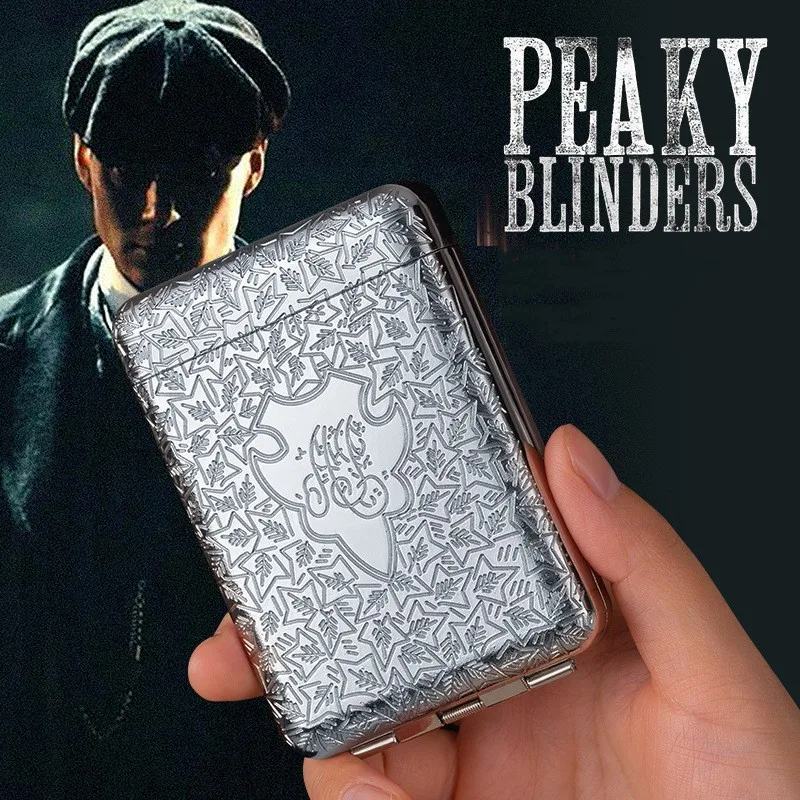 ヴィンテージ彫刻シガレットケース、ピーキーブラインダーズケー - Lighter Insert Zippo のレビューと価格