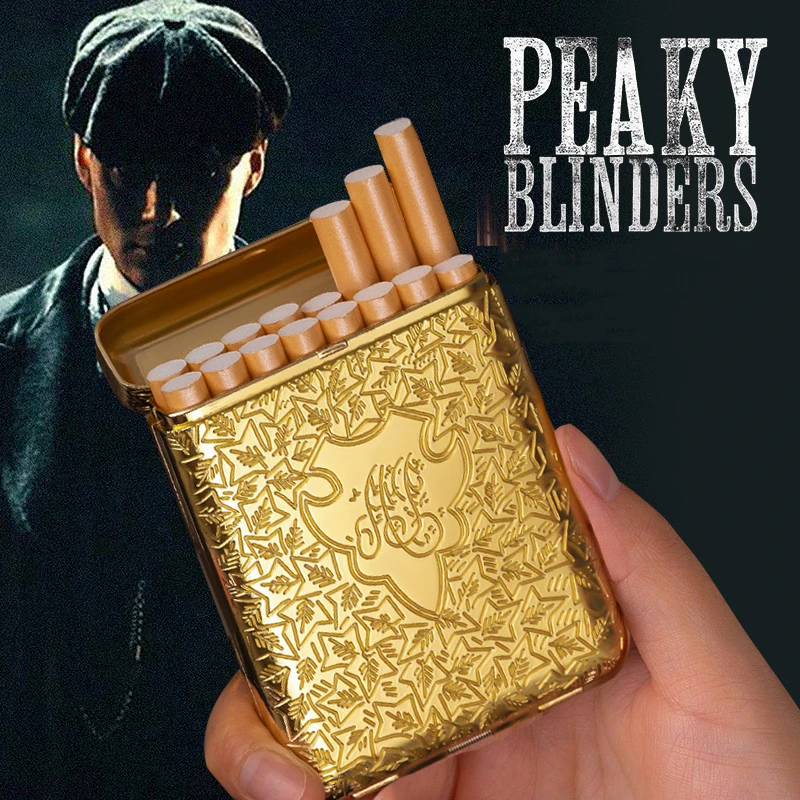ヴィンテージ彫刻シガレットケース、ピーキーブラインダーズケー - Lighter Insert Zippo のレビューと価格