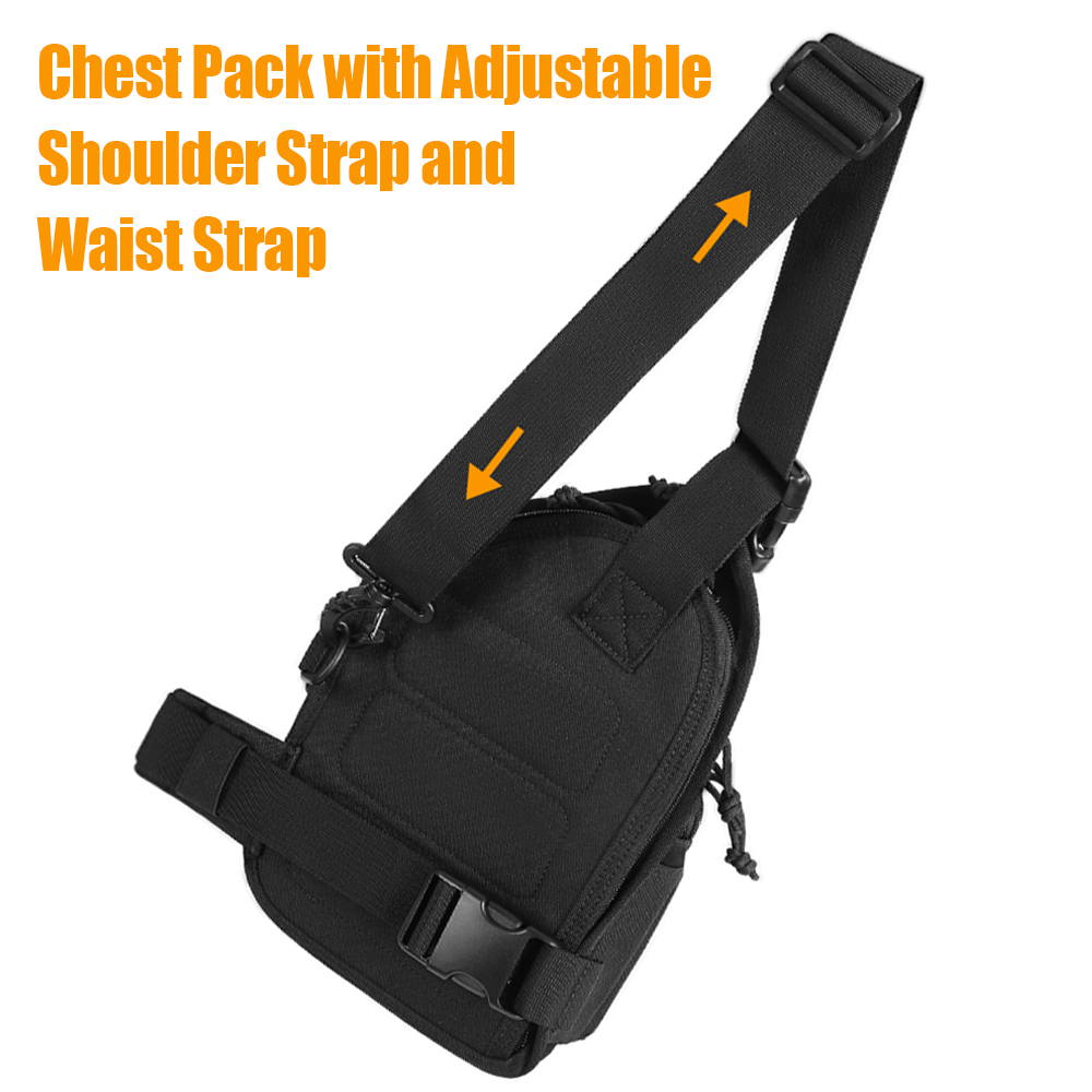 戦術的な銃バッグ EDC ショルダーバッグピストルホルスター - Edc Concealed Carry Sling Bag のレビューと価格