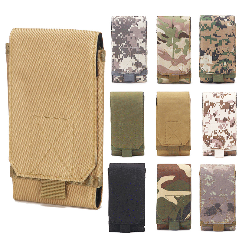 6インチ戦術迷彩携帯電話ポーチMOLLEユニバーサルランニン - Edc Deep Carry のレビューと価格